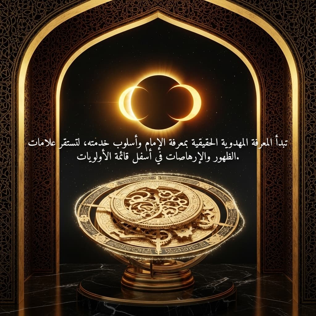✨هل جعلتَ الانشغال بعلامات الظهور أولوية مسارك المهدوي؟ ✨